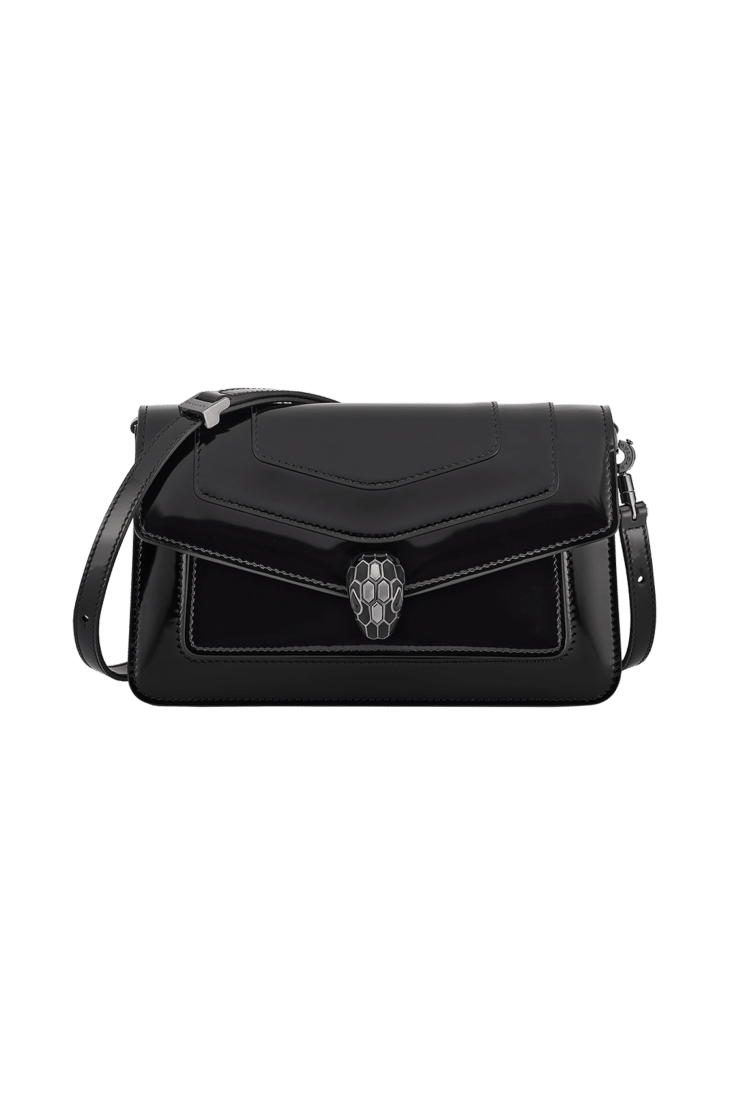 Bvlg@ri Sac bandoulière Serpenti