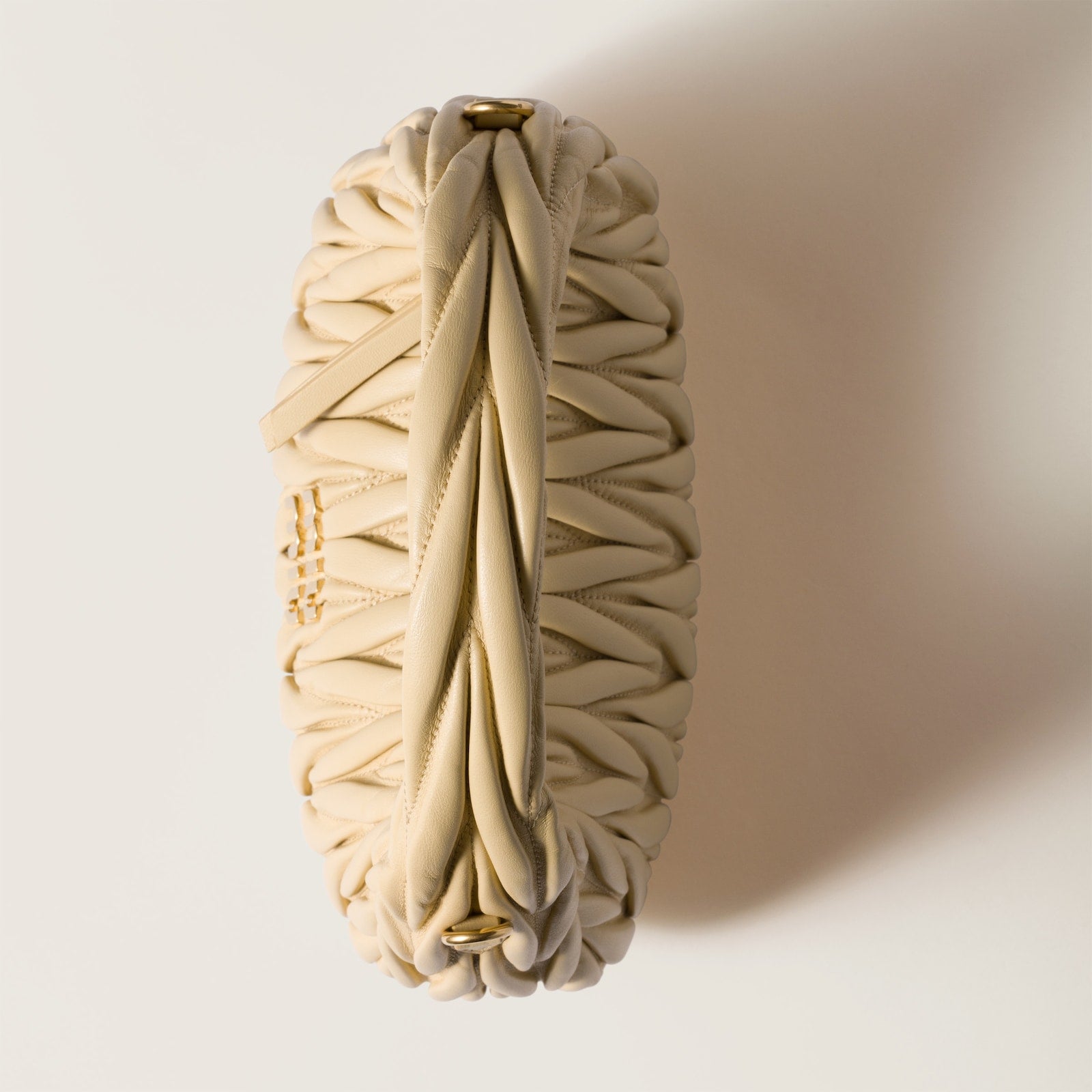 MIÛ MIÜ Sac hobo Wander nappa matelassé