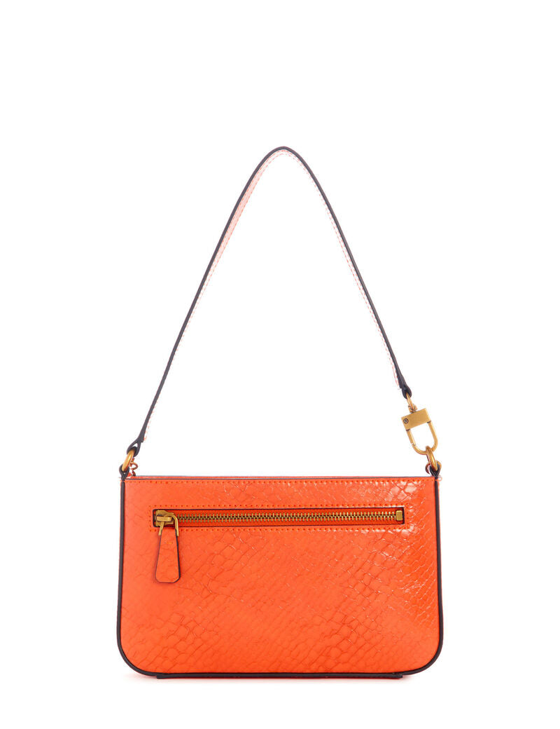 Gûess Katey Croc Mini Top Zip  Shoulder