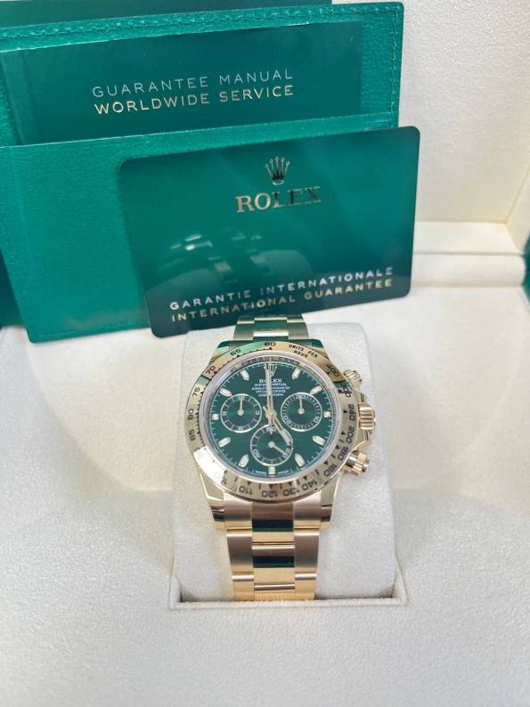 Montre Daytona Cosmographe Fond Vert Pour homme