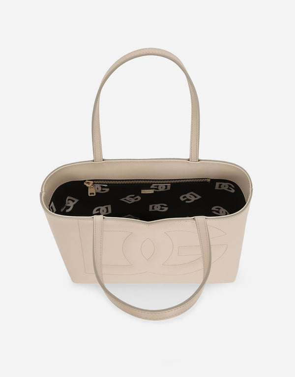 Petit sac cabas DG Beige