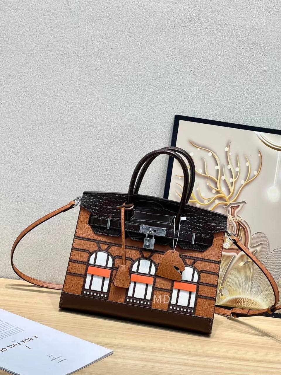 HRMS ALLIGATOR SAC FAUBOURG BIRKIN