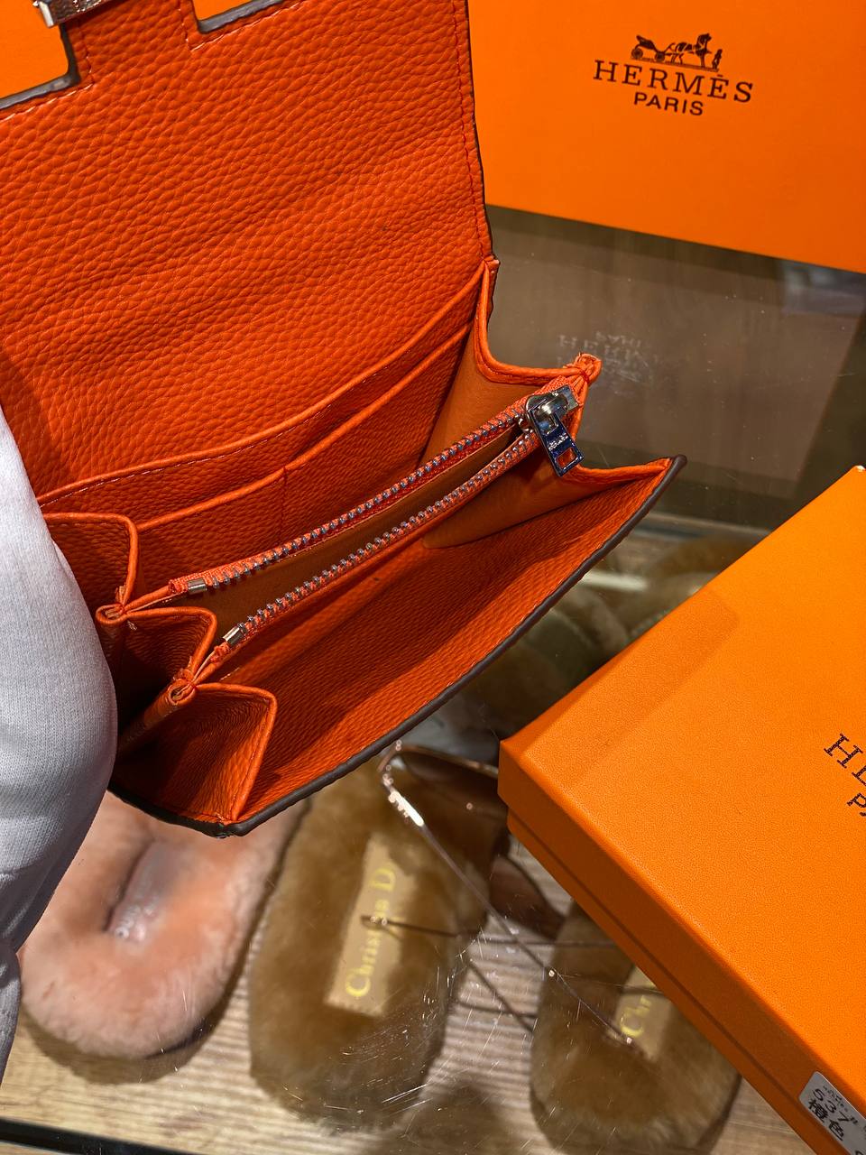 HRMS Constance Slim wallet