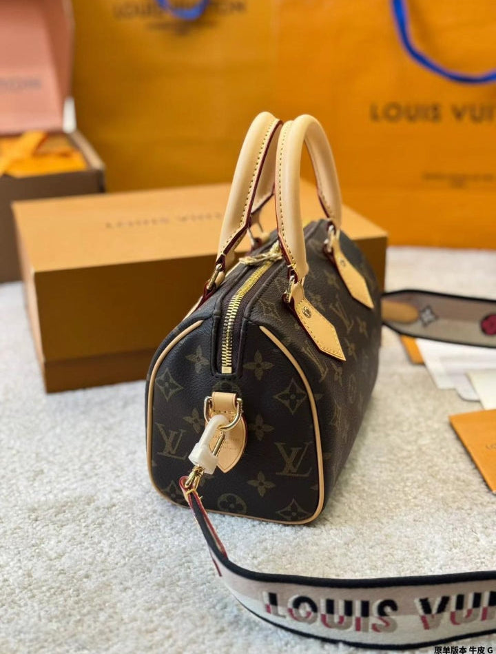 Sac Speedy Bandoulière 20 en cuir