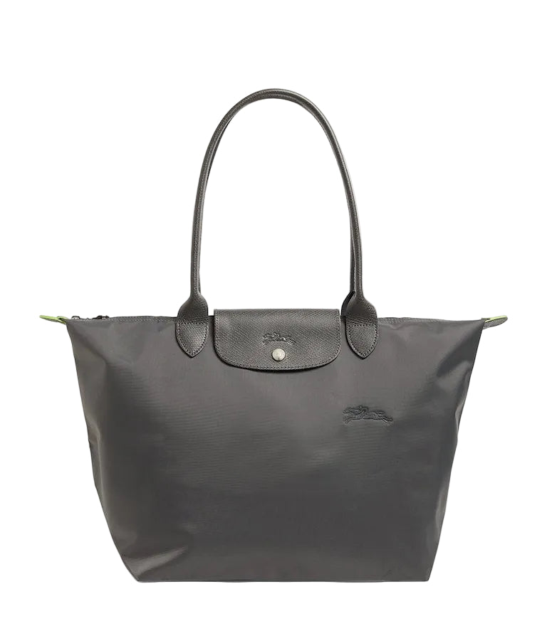Longchamp Large Le Pliage Green Tote Bag