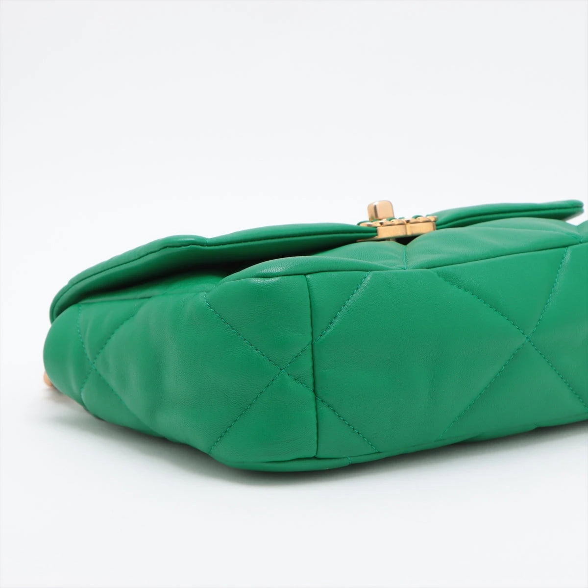 Sac CH@NEL Chanel 19 en vert