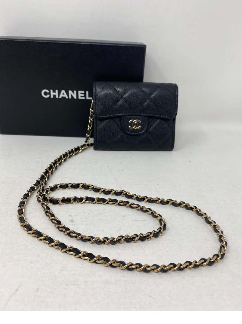 Ch@nel Black Mini Mini Crossbody Bag