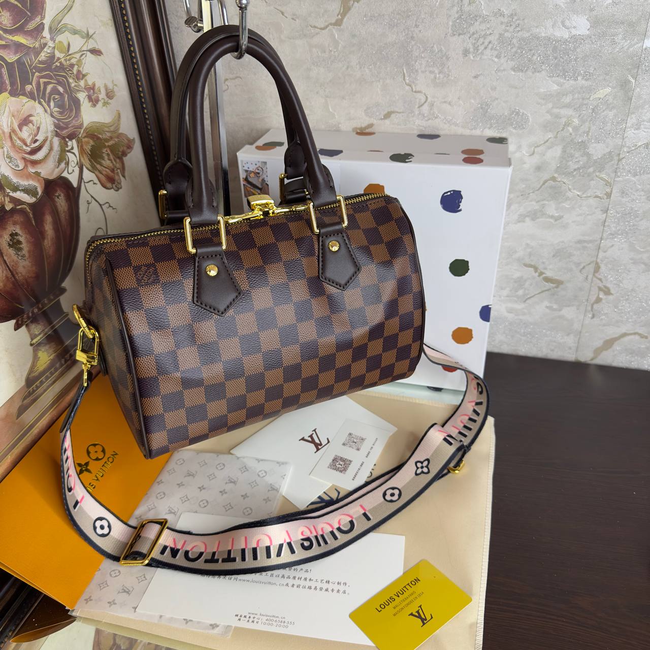 LV Sac Speedy Bandoulière