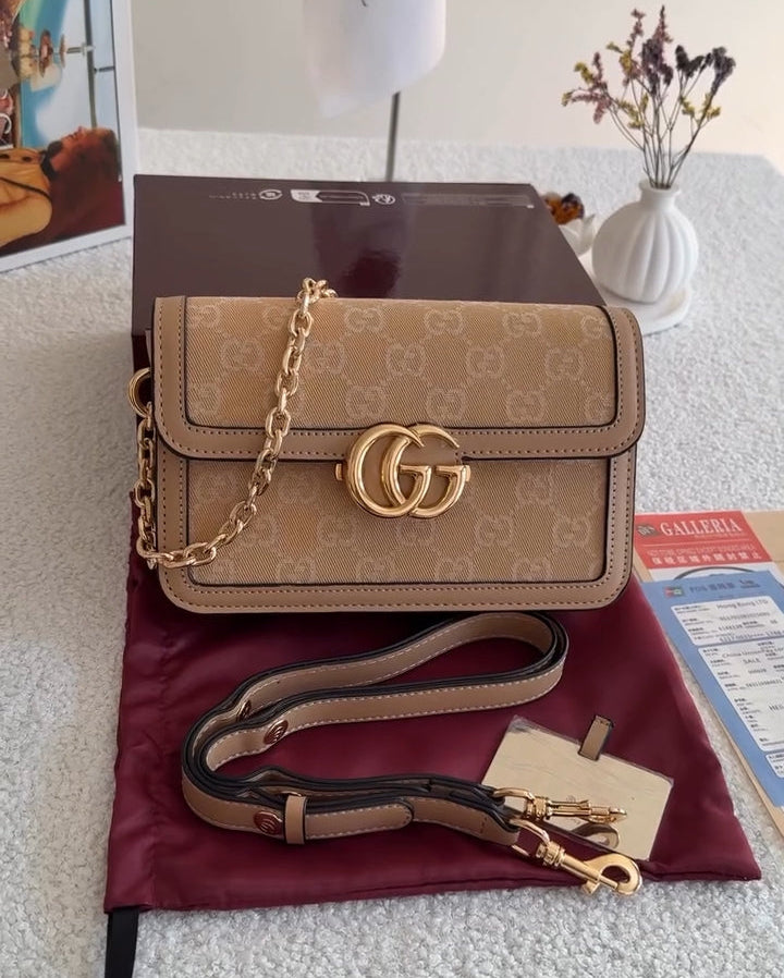 Sac bandoulière GG Go petit modèle