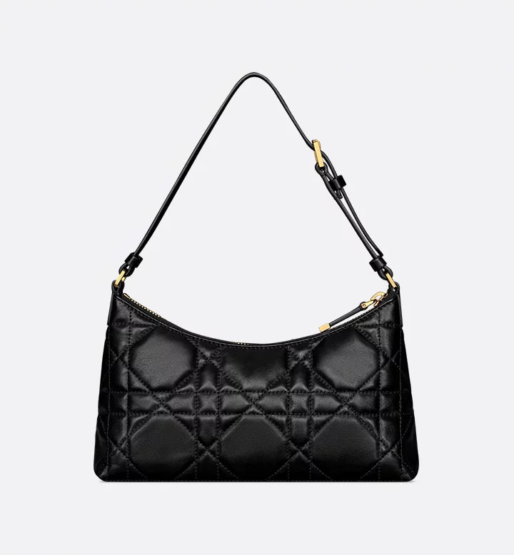 Diôr Mini sac Cigale Miss Caro
d'agneau Macrocannage noir