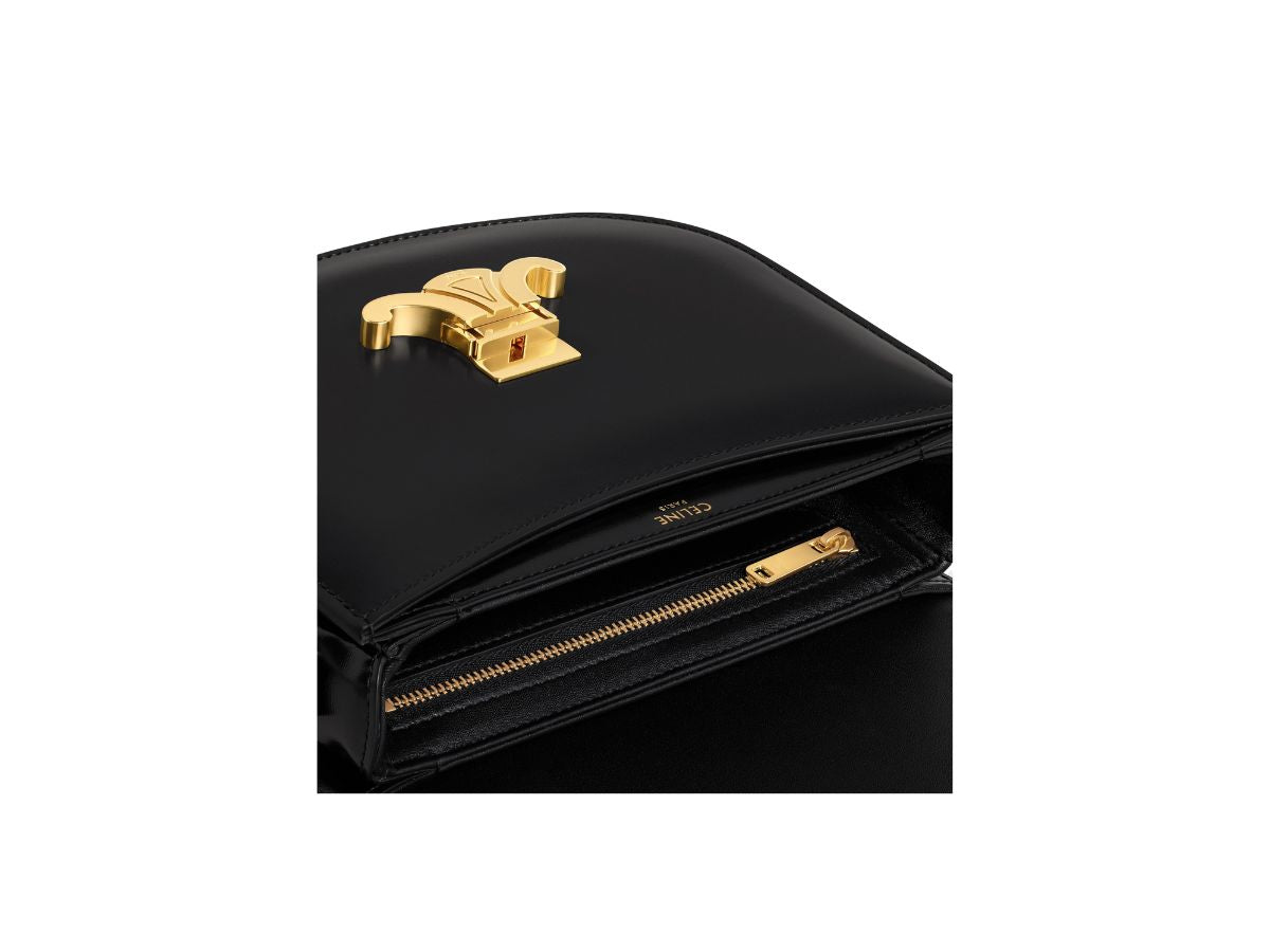Sac à main Céline Teen Triomphe Noir