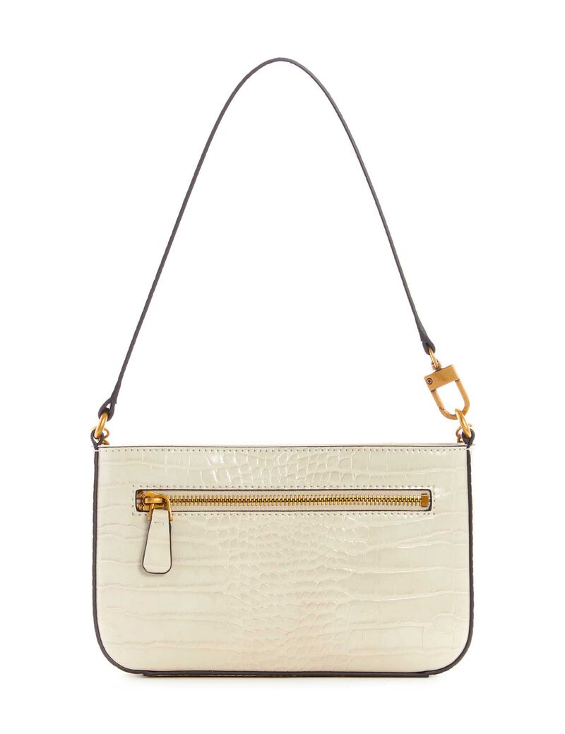 Gûess Katey Croc Mini Top Zip Shoulder