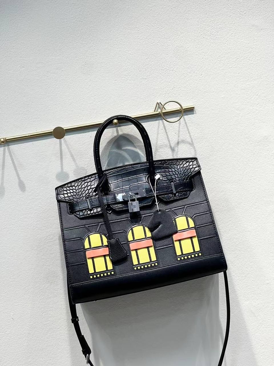 HRMS  ALLIGATOR SAC FAUBOURG BIRKIN SIZE 20