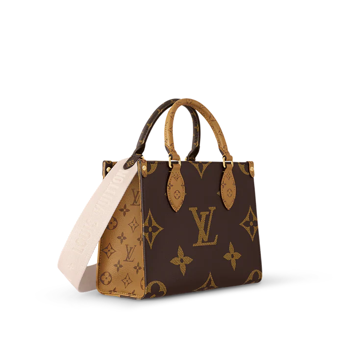 LV Cabas OnTheGo PM En cuir