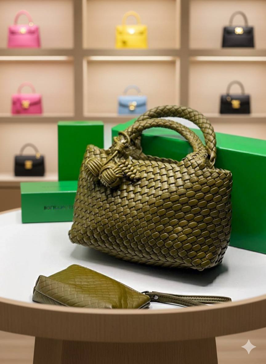 Sac à main tissé Minicube