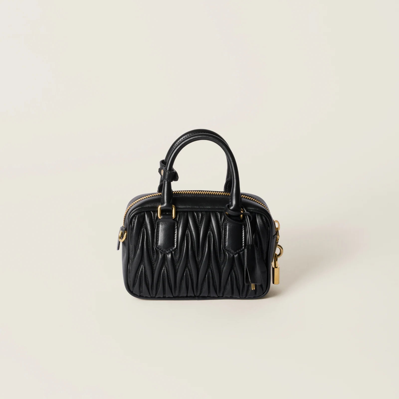 MIÛ MIÜ Arcadie Matelassé nappa bag
