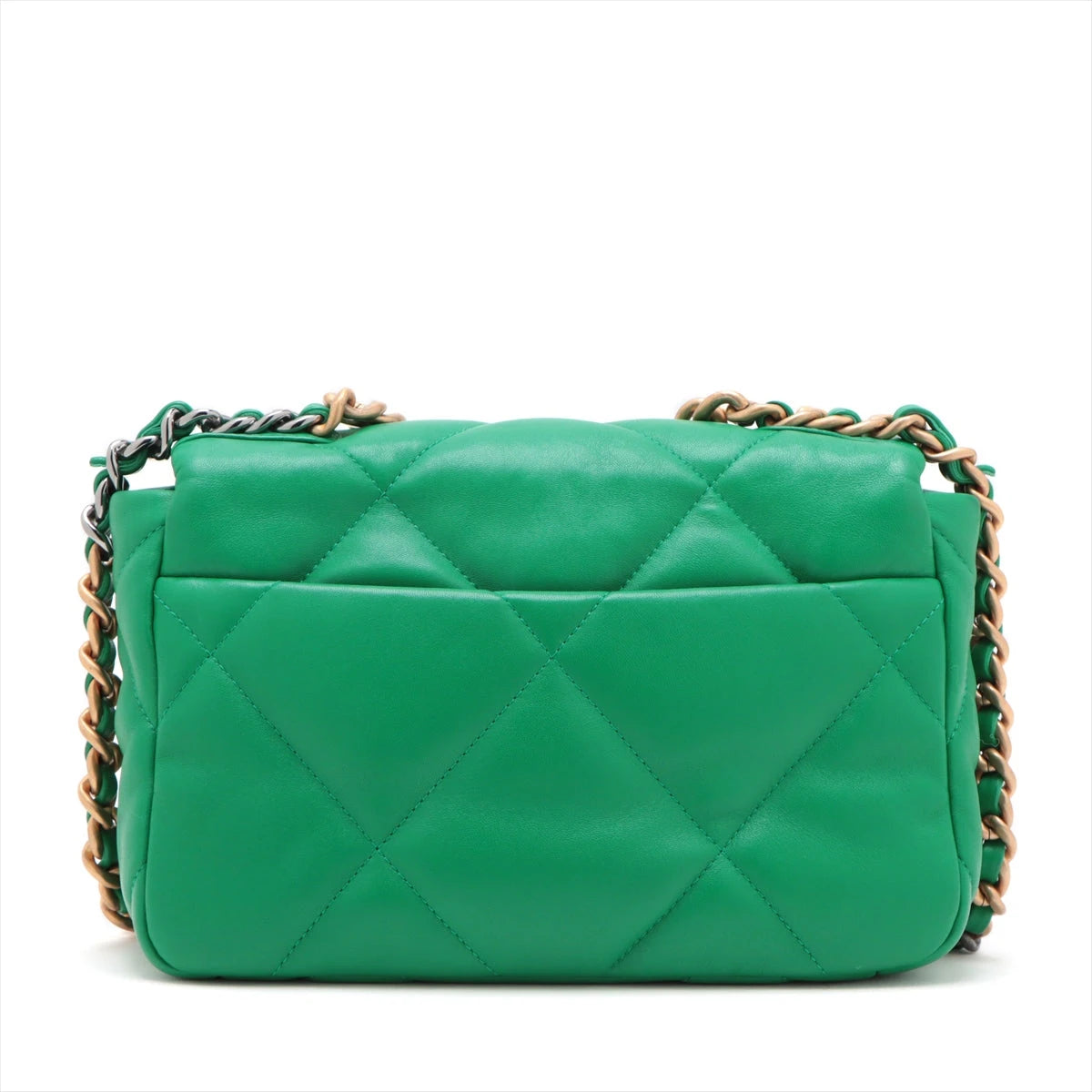 Sac CH@NEL Chanel 19 en vert
