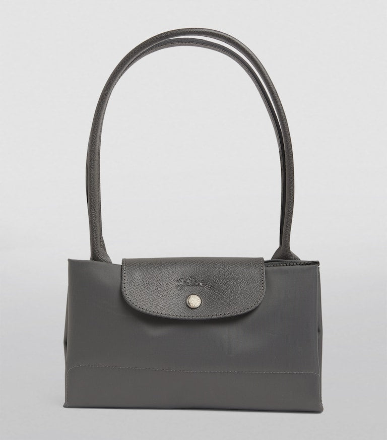Longchamp Large Le Pliage Green Tote Bag