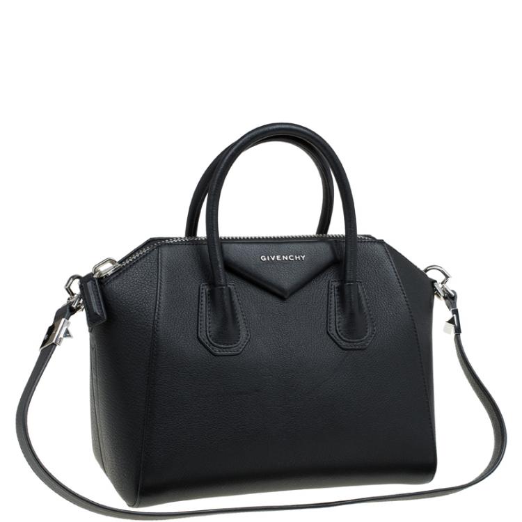 Givênchÿ Black Leather Small Antigona Satchel