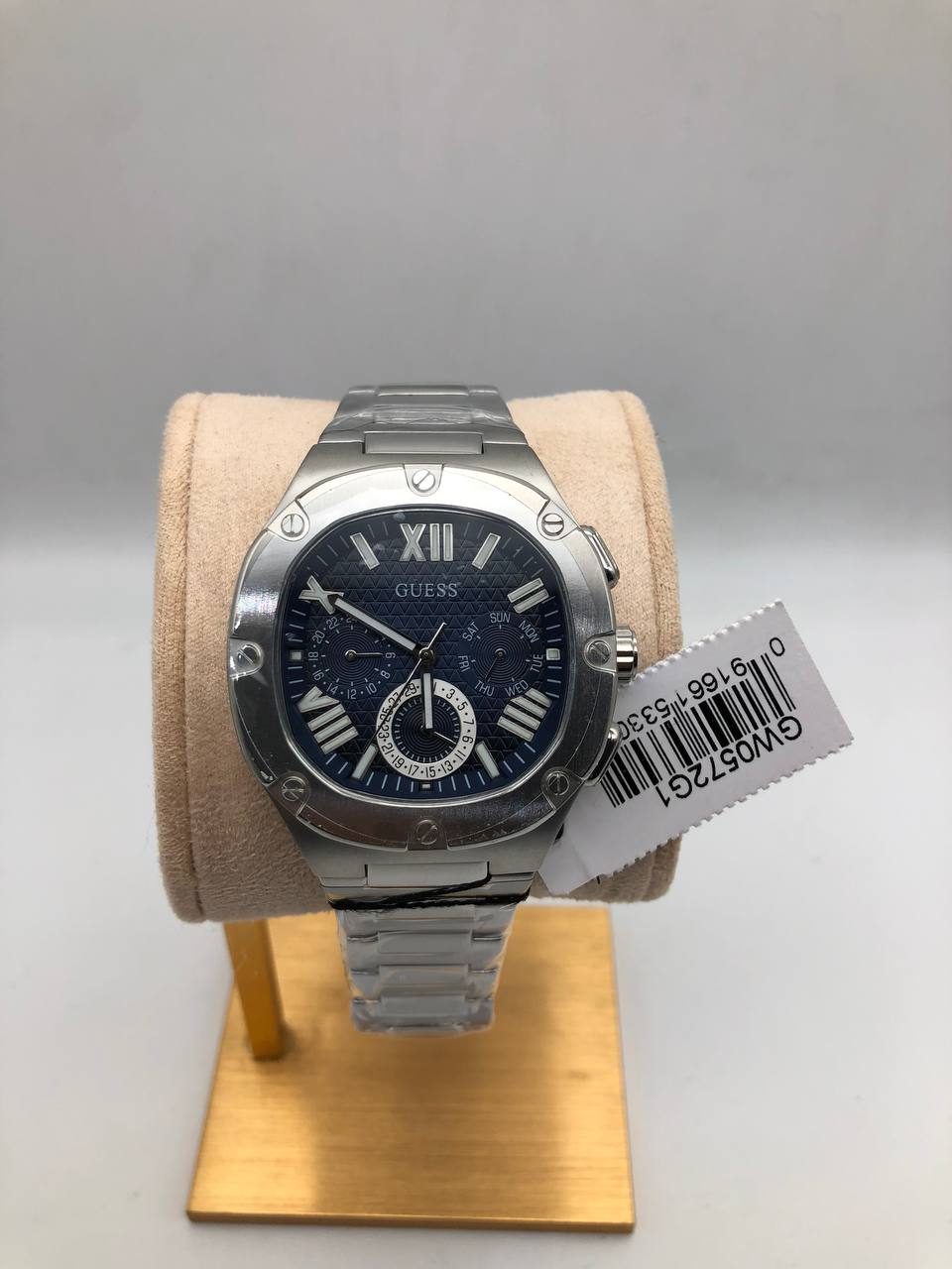 GÛESS Mens Gunmetal Multi-function Watch
