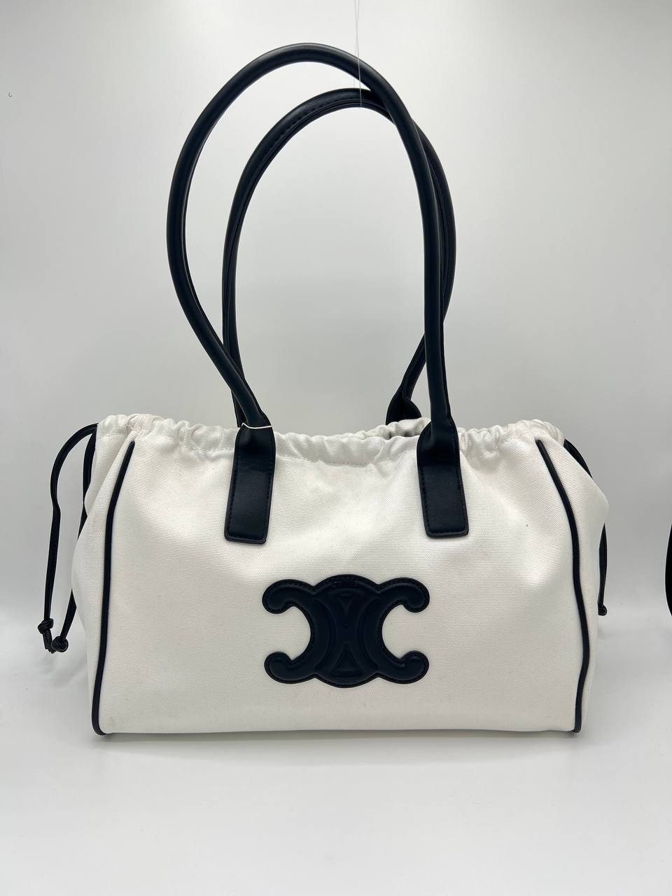Cêlinë 2024Canvas Tote Bag for Women, Color Matching Commuter Shoulder Bag