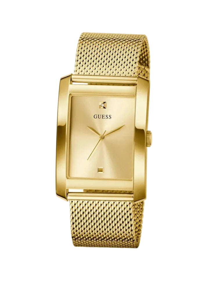 Montre Guess analogique dorée pour homme