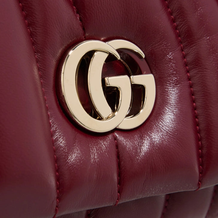 Gucci Petit sac à main GG Milano - Bordeaux