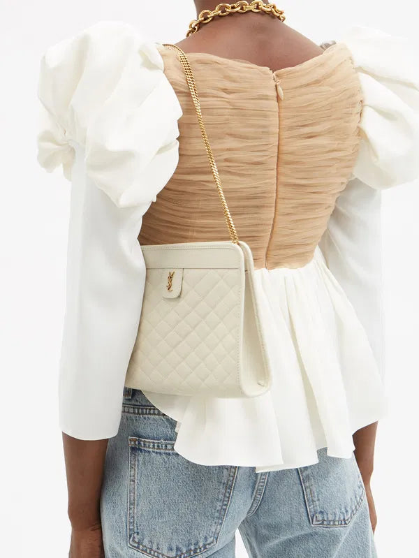 S@INT L@URENT
Victoria Quilted Shoulder Bag
