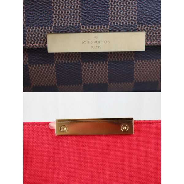 LV Sac à épaule Damier Favorite MM de Louis Vuitton Damier ebène