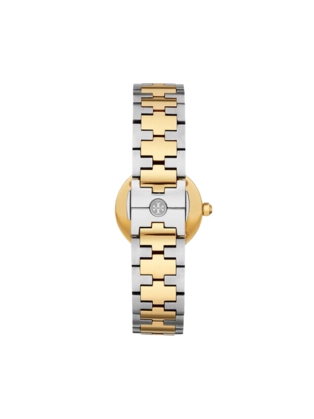 Montre Tory Burch Reva avec boîtier de 28 mm et bracelet bicolore