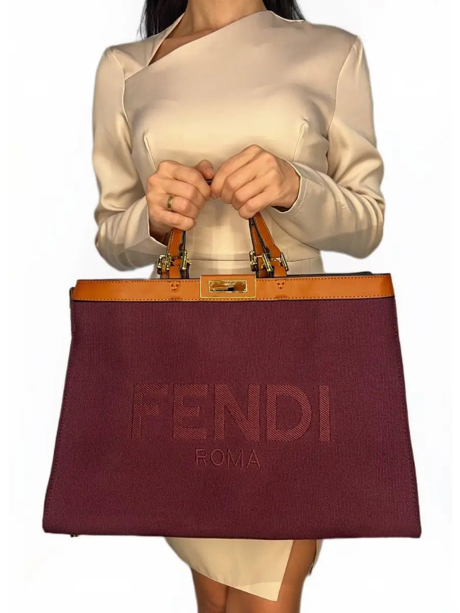Fêndï 
Cabas X-Tote 
Coton