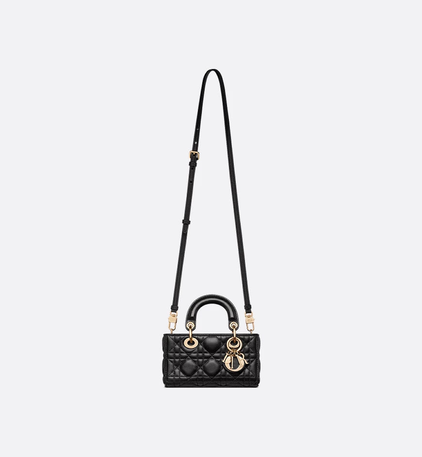 Ladÿ D-Joy Micro Bag
Black Cannage Lambskin