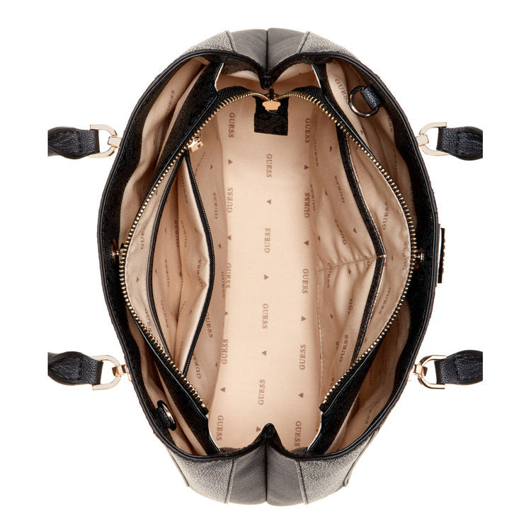 GÛESS Sac cartable gris à motifs pour femme