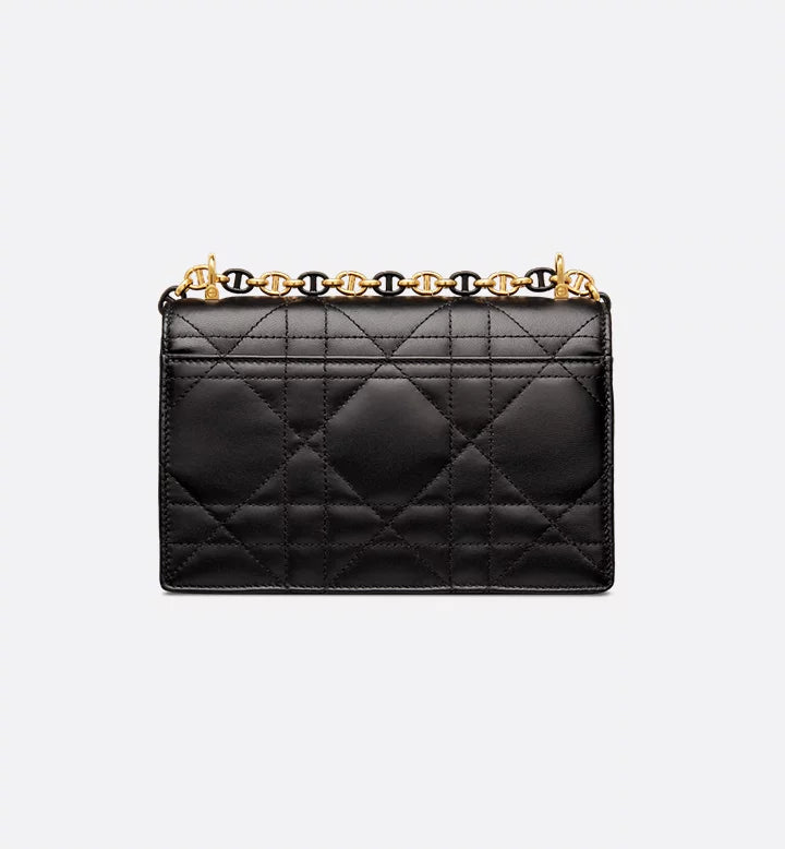 Diôr Mini sac Miss Caro
d'agneau Macrocannage noir