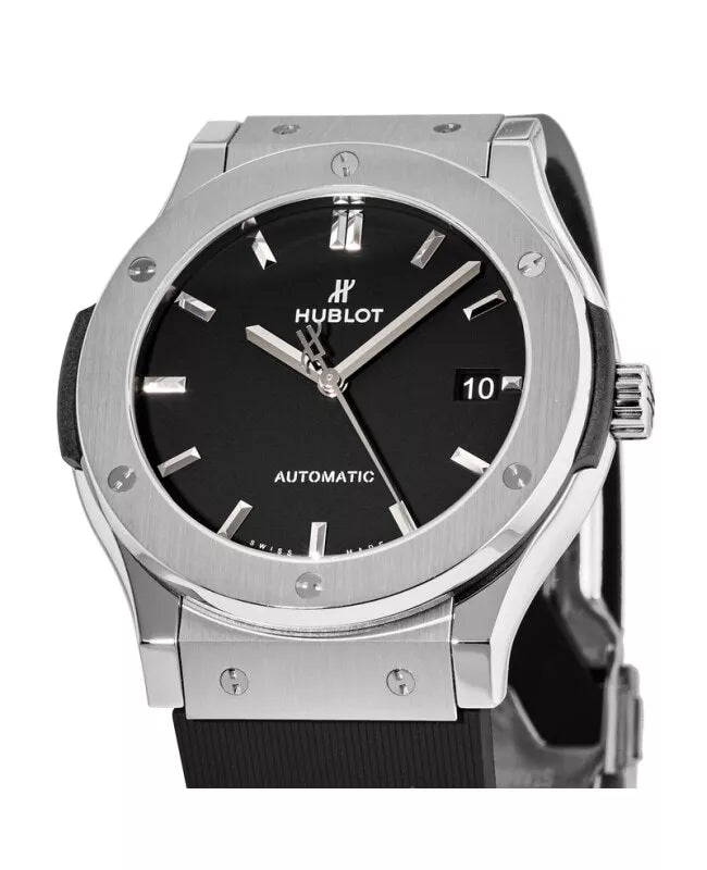 New Hublôt Classic Fusion Automatic 45mm Black Dial Men's Watch 511.NX.1171.RX
