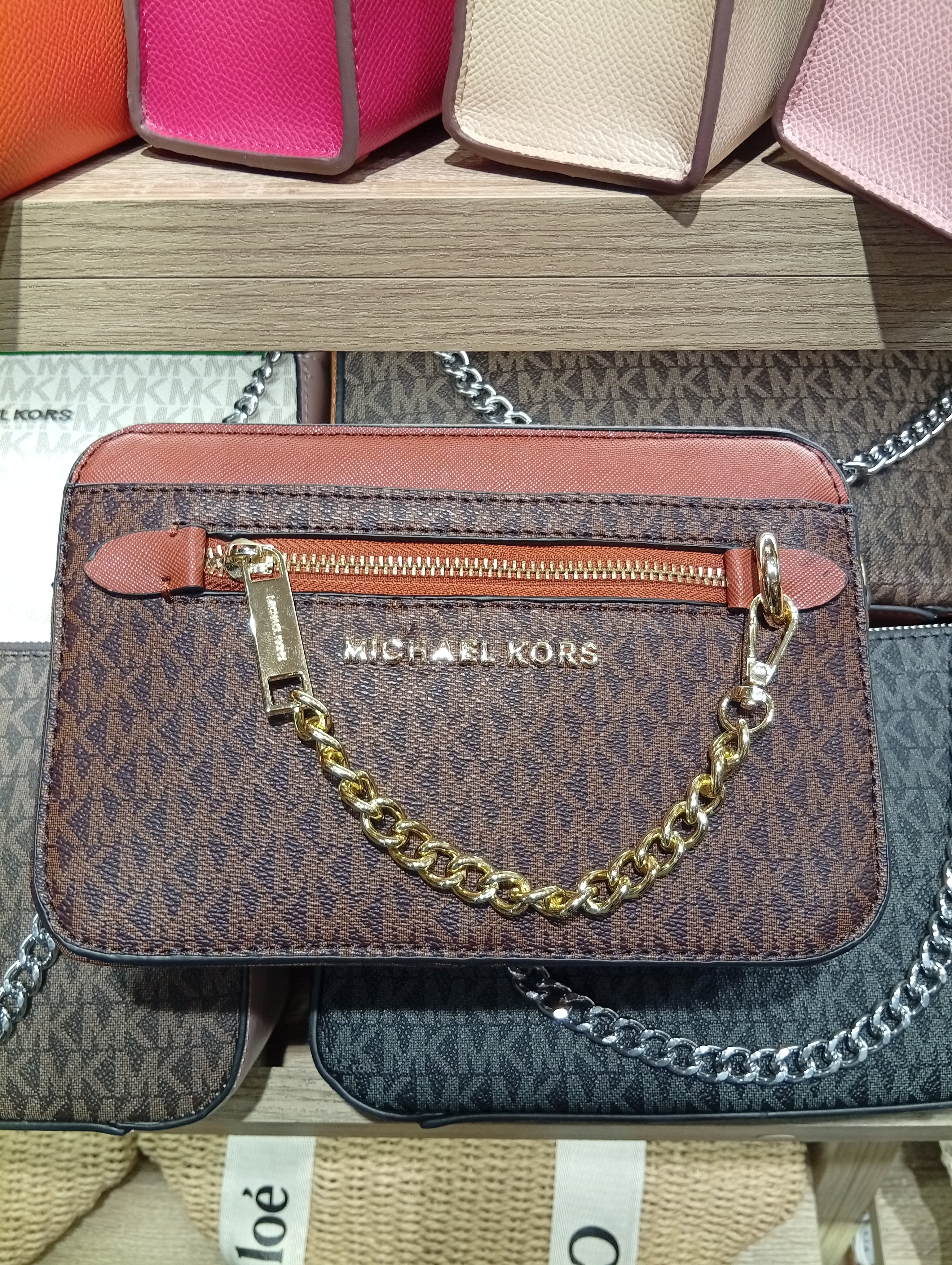 MK Outlet
Grand sac à bandoulière Jet Set à logo