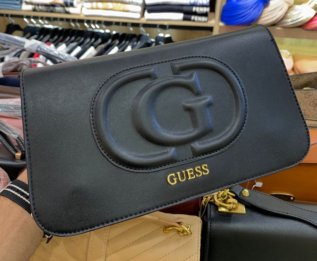 Gûess Sac à main Noir Femme Gûess Mietta
