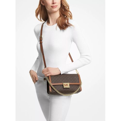MK Sac à épaule Sonia convertible de taille moyenne à logo