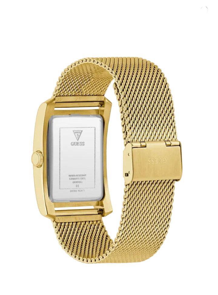 Montre Guess analogique dorée pour homme