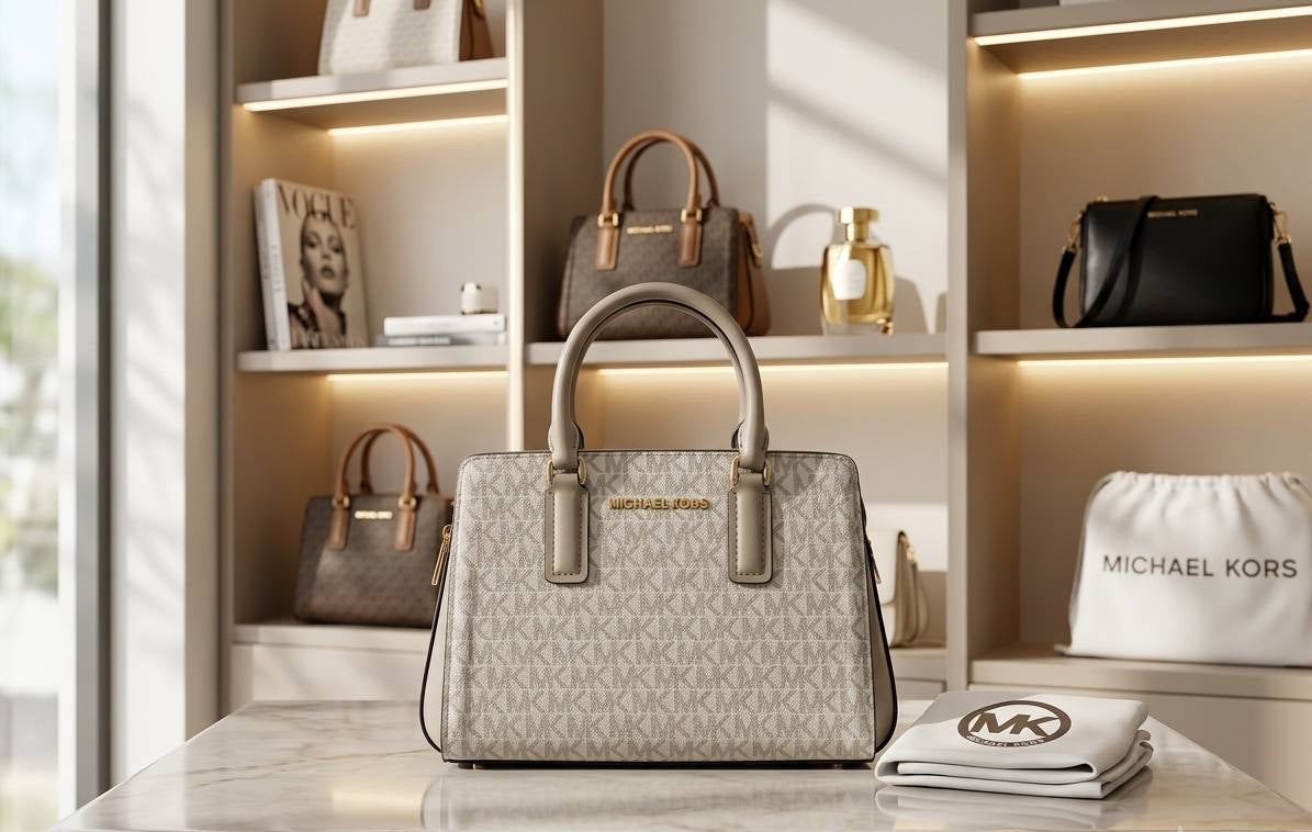 MK Petit sac Laila à logo Signature