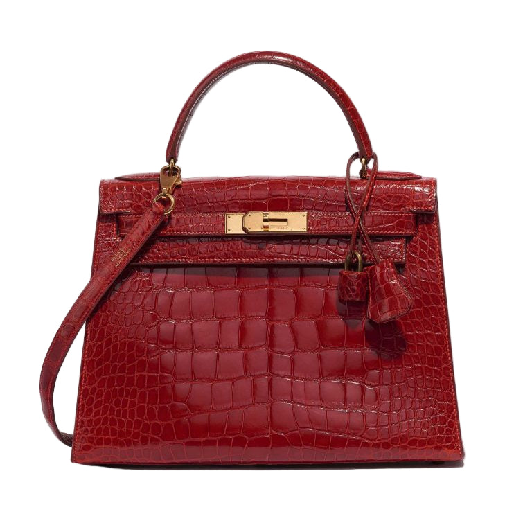 HRMS
Kelly 28 Alligator Rouge Vif