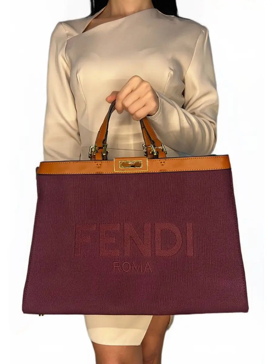 Fêndï 
Cabas X-Tote 
Coton