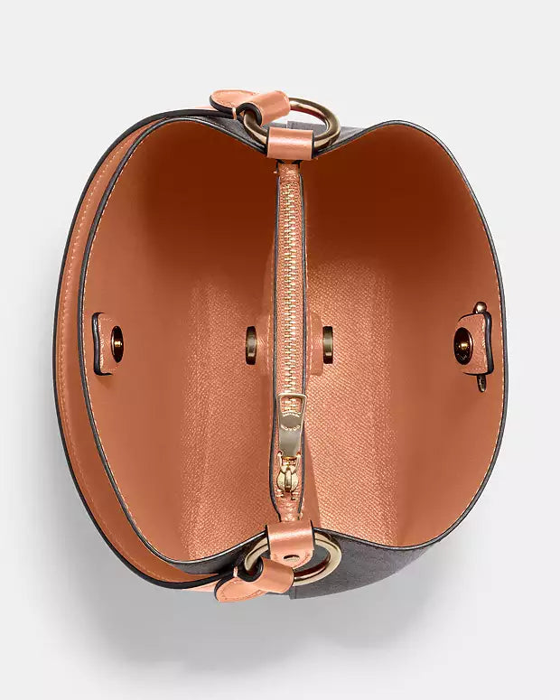 Co@ch Petit Sac Seau Town En Toile Signature