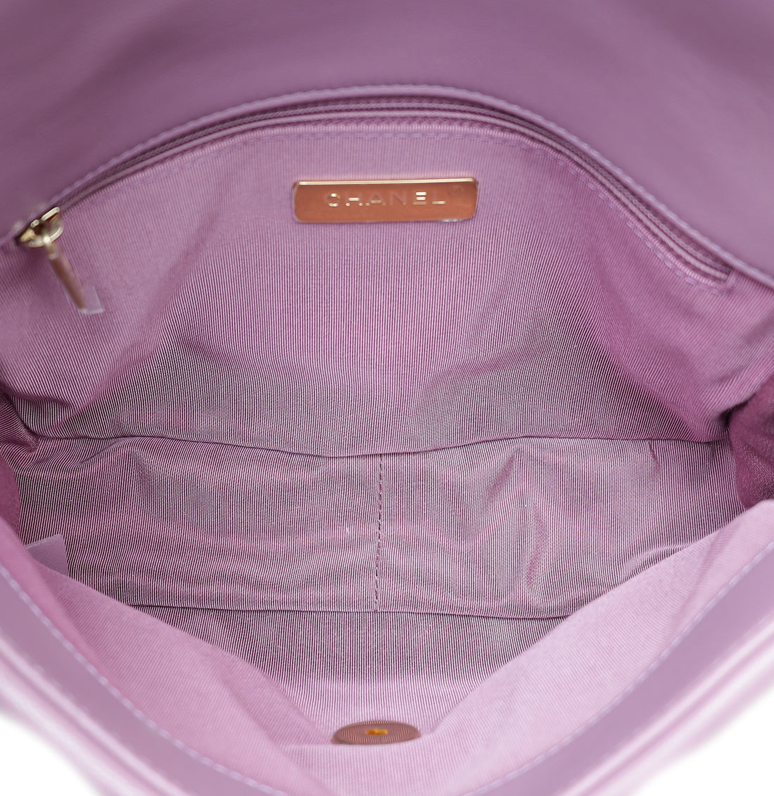 Ch@nel Purple CC 19 Small Bag