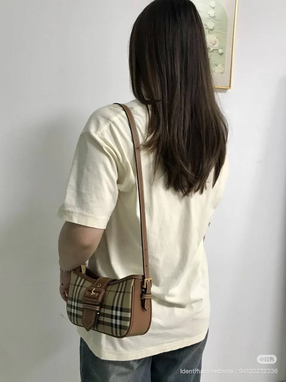 Bûrberrÿ
sac porté épaule Sling Vintage Check