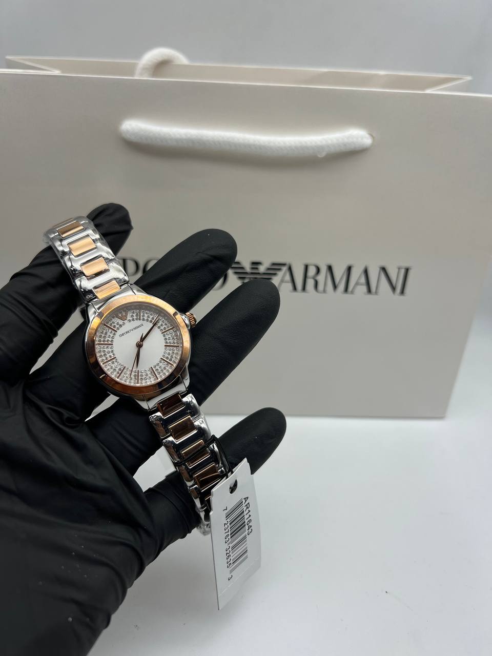 Montre Empôriô Armani Mia Bicolore Rosé Pour Femme, AR11643