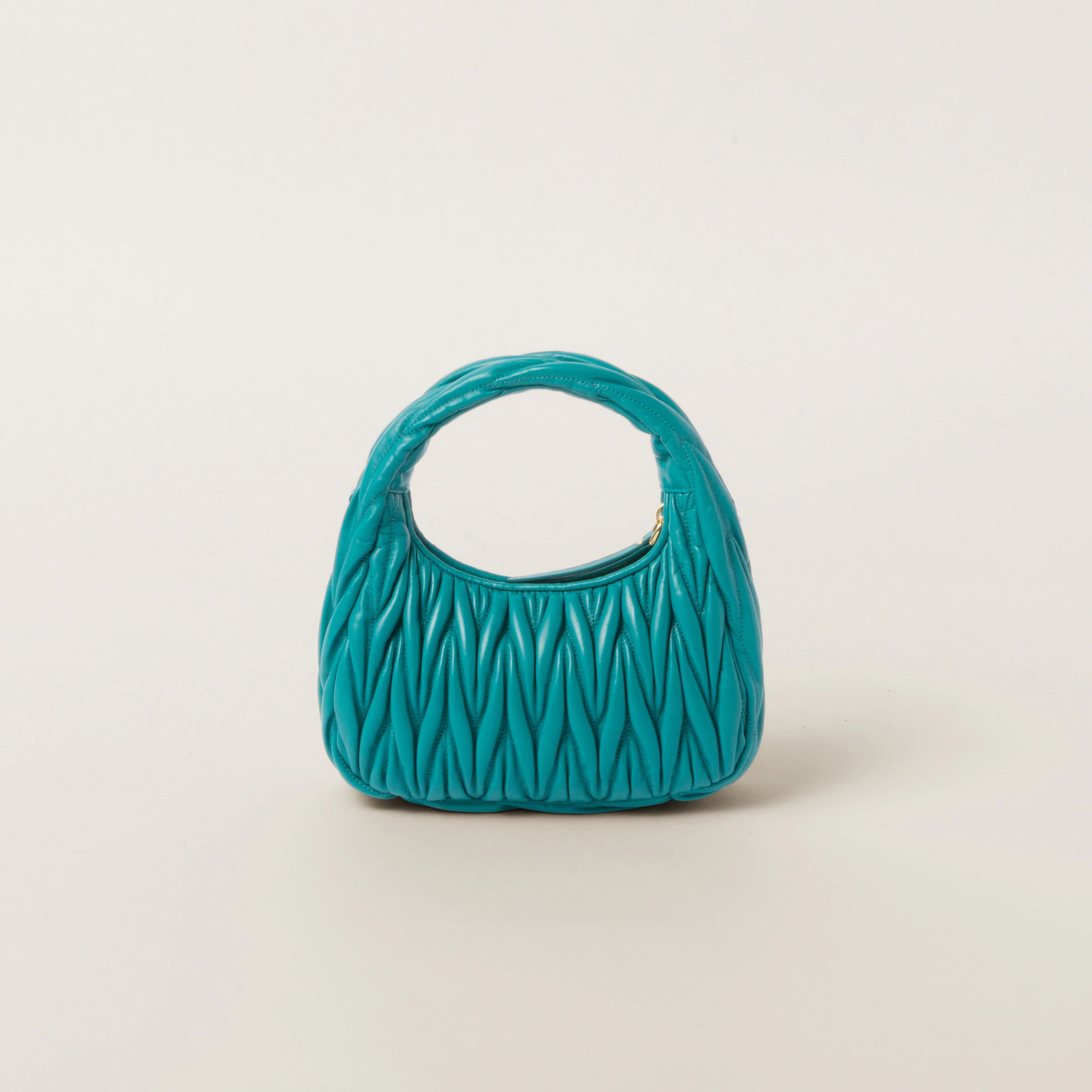 MIÛ MIÜ Sac hobo Wander nappa matelassé