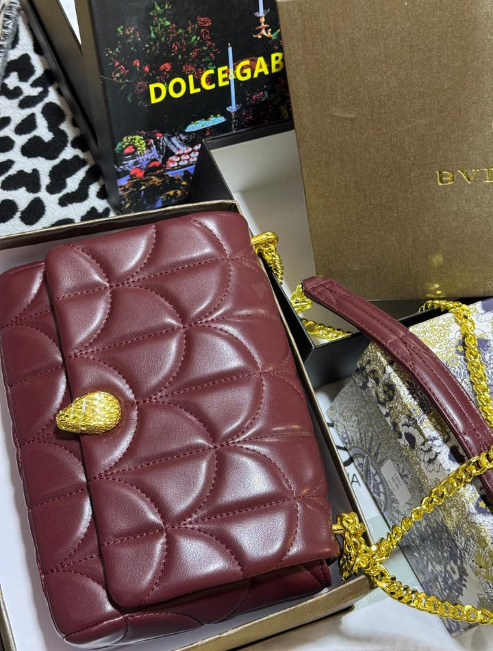 Bvlgari Sac bandoulière Serpenti Cabochon petit modèle