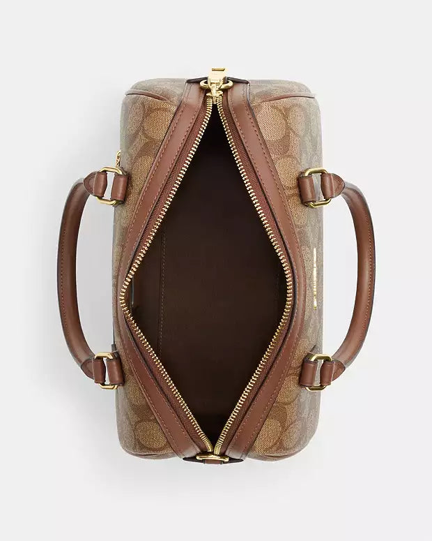 Co@ch Sac Satchel Rowan En Toile Exclusive