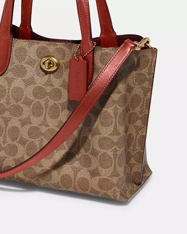 Co@ch Sac fourre-tout Willow 24 po en toile Signature